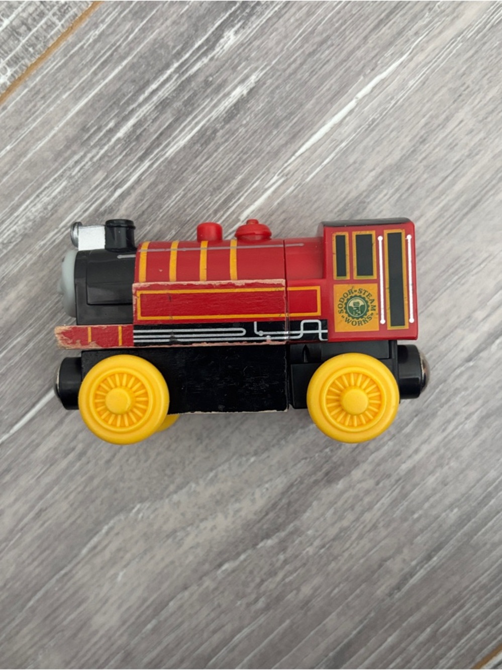 Wooden Talking Victor (works!) TOMY UK - Thomas & Friends - Picture 8 of 8